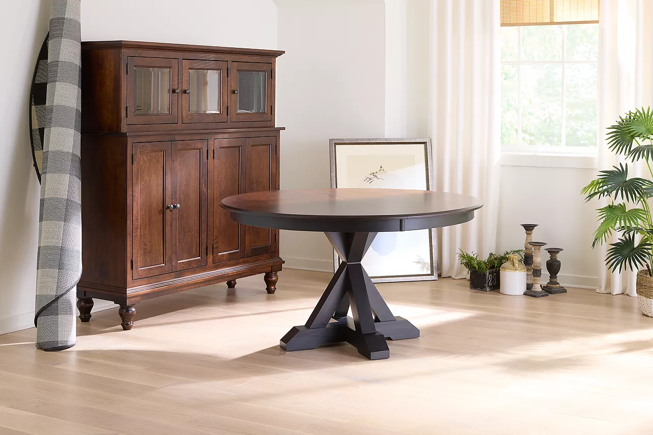 Mastering dual spaces with a dining room